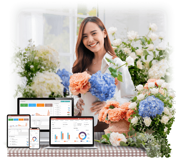 Phần mềm quản lý cửa hàng hoa và quà tặng